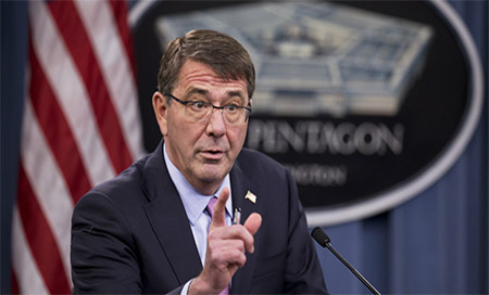 Secretario de Defensa de EEUU, Ashton Carter EEUU permanecerá en Irak tras la derrota de Daesh
